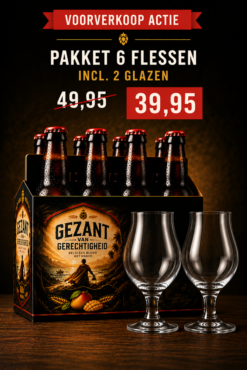 Pakket 6 flessen