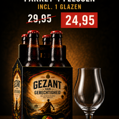Pakket 4 flessen